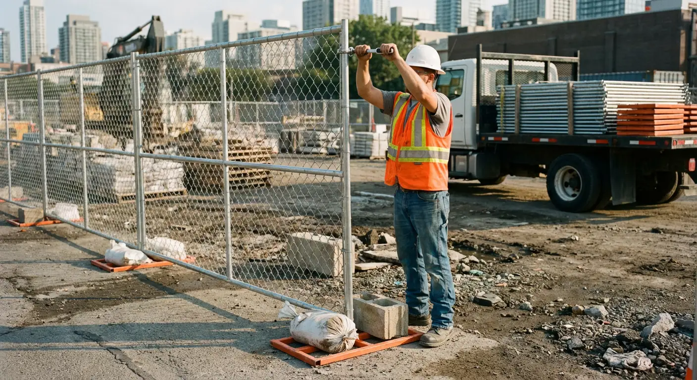 Temporary Fence Rental in Union City