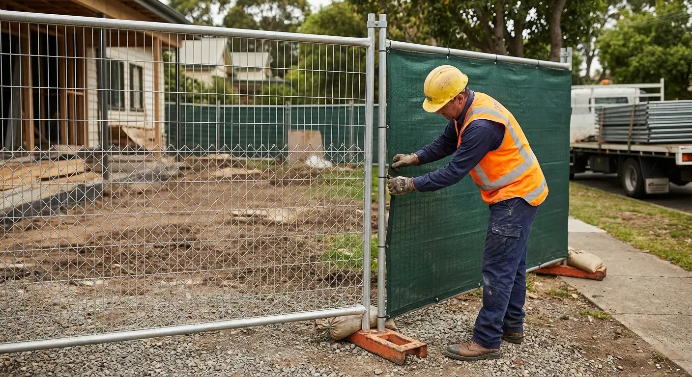 Union City residential fencing project