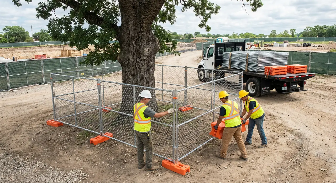 Temporary gate rental and secure perimeter fencing in Union City, CA