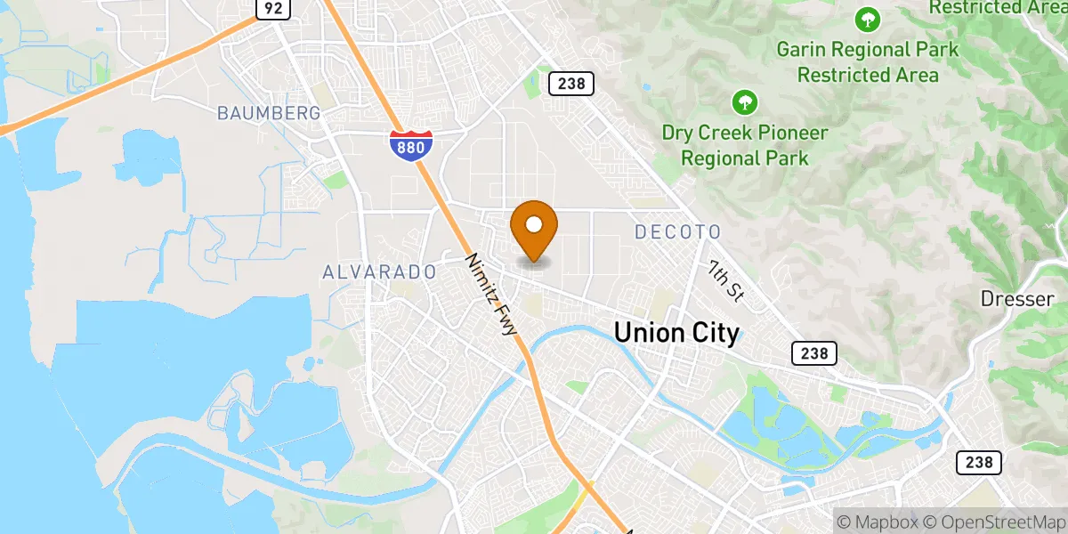  neighborhood map in Union City, CA