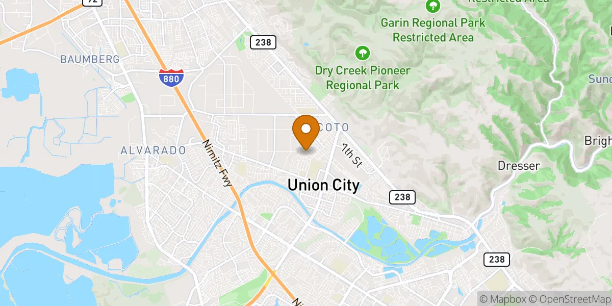  neighborhood map in Union City, CA