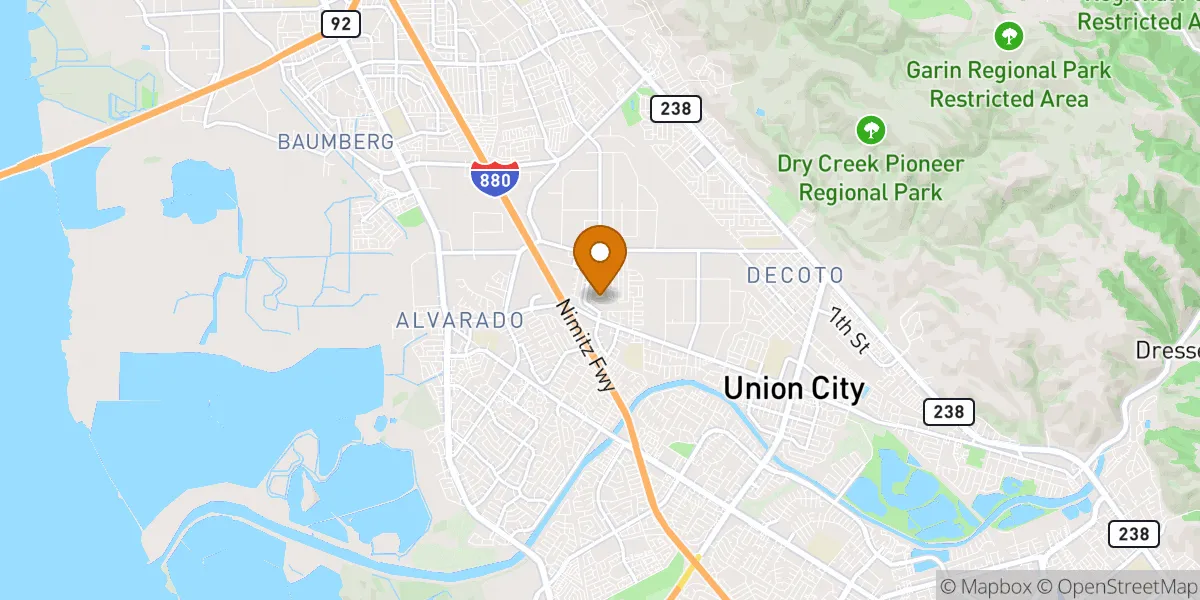  neighborhood map in Union City, CA