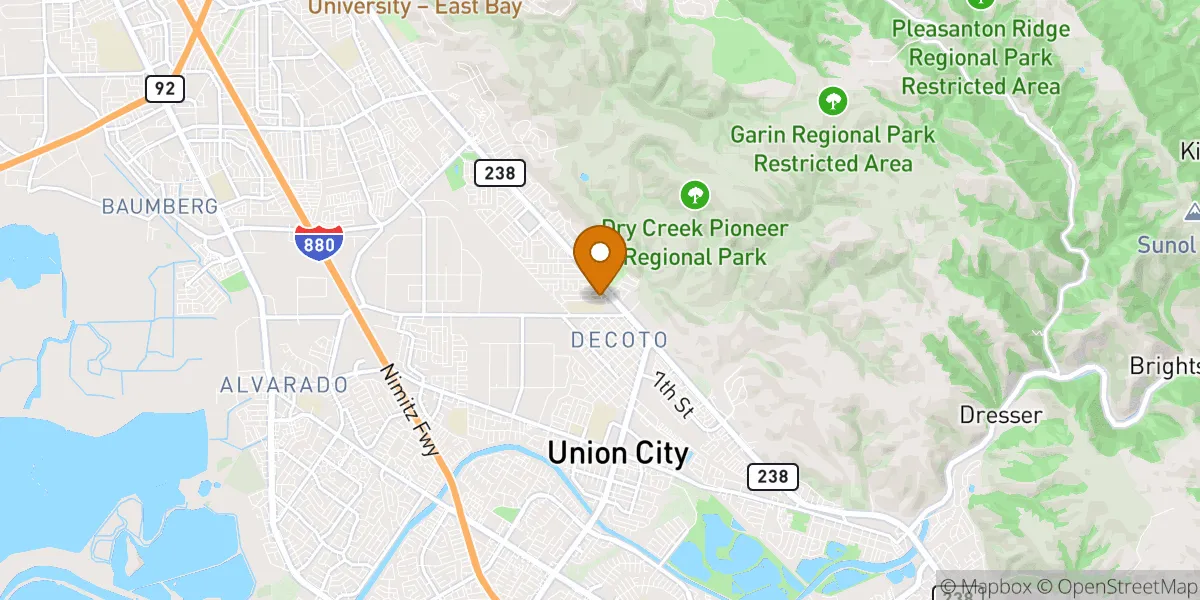  neighborhood map in Union City, CA