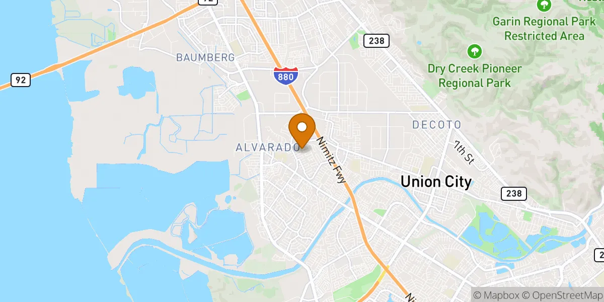  neighborhood map in Union City, CA