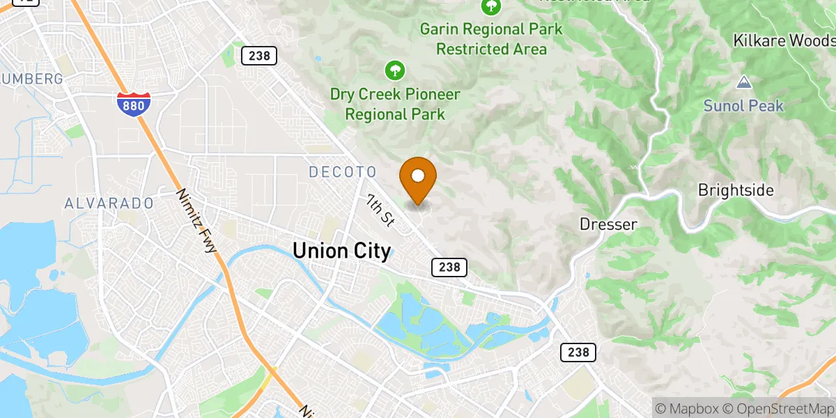  neighborhood map in Union City, CA