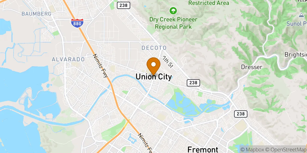  neighborhood map in Union City, CA