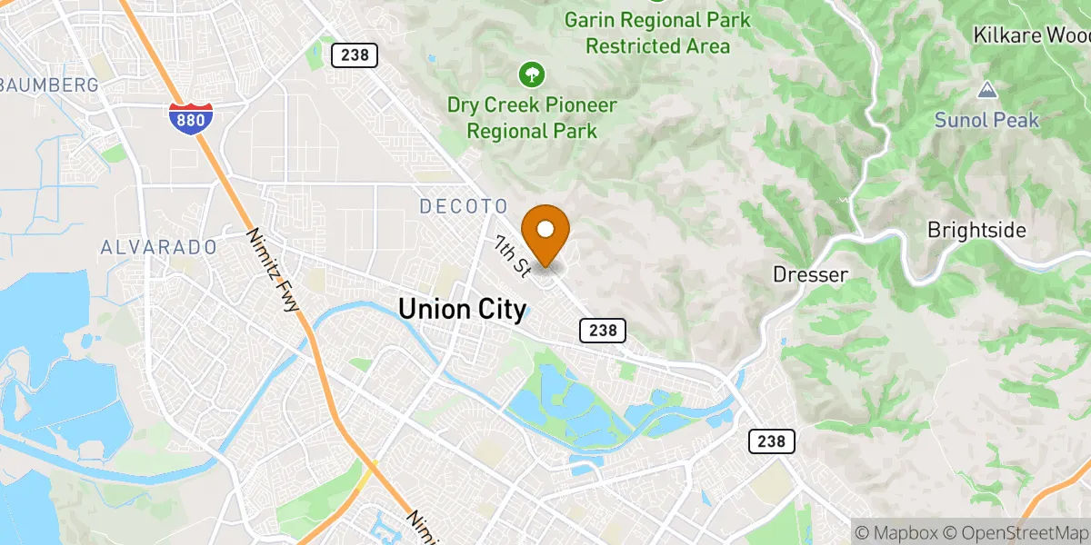  neighborhood map in Union City, CA