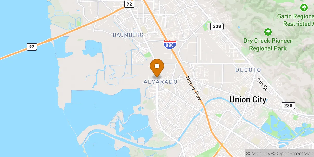  neighborhood map in Union City, CA