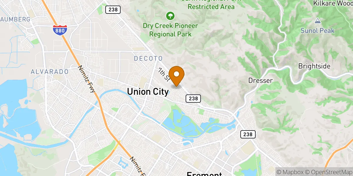  neighborhood map in Union City, CA